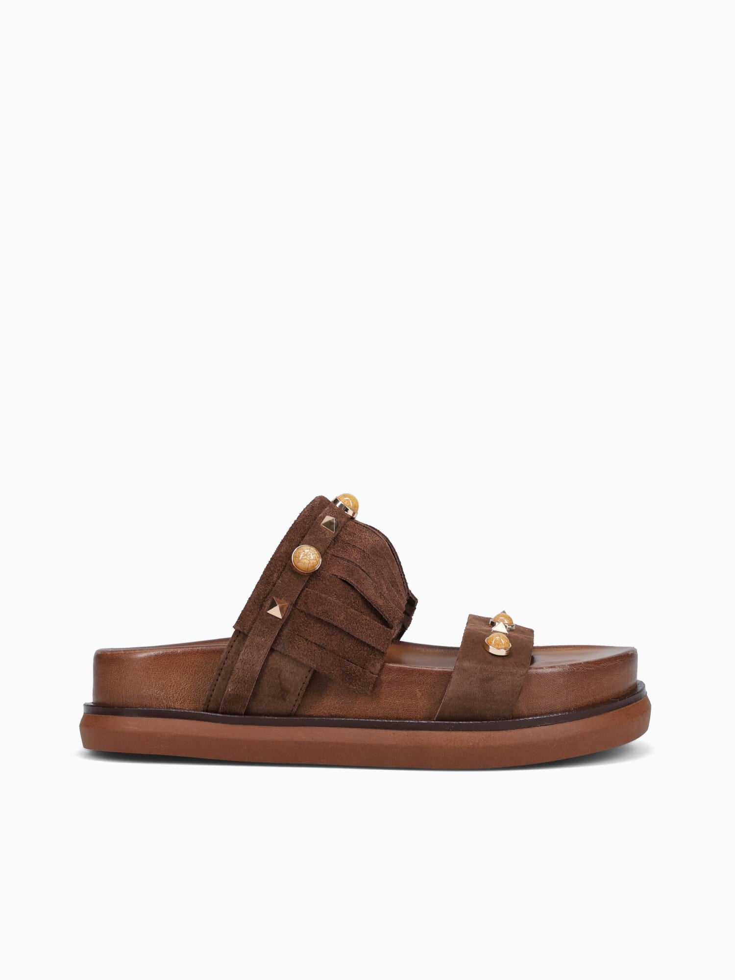 Stefania Brown Leather Brown / 36 / M