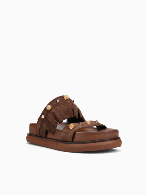 Stefania Brown Leather Brown / 36 / M