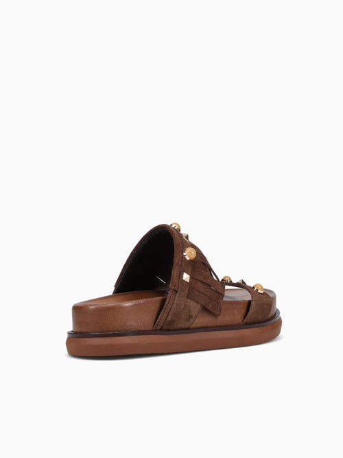 Stefania Brown Leather Brown / 36 / M