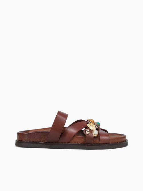 Anastasia Brown Leather Brown / 36 / M