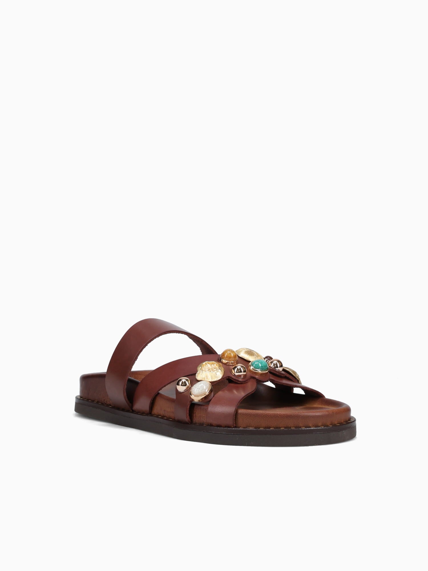 Anastasia Brown Leather Brown / 36 / M