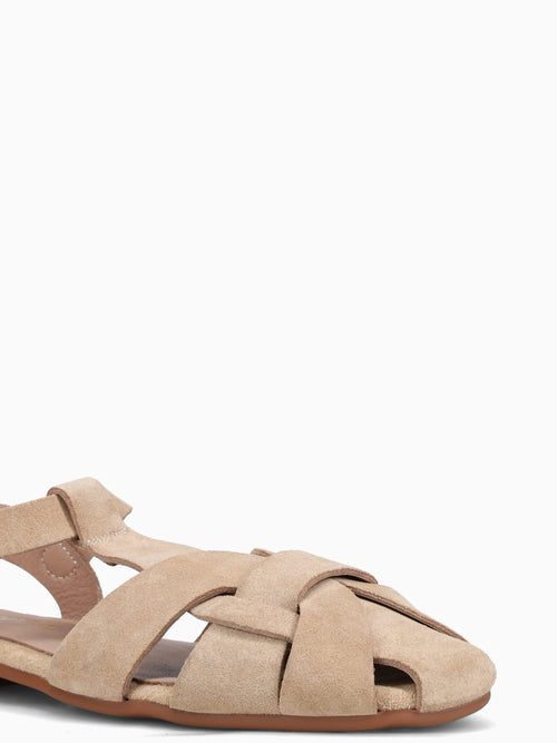 Fatma Sand Beige Suede Beige / 36 / M