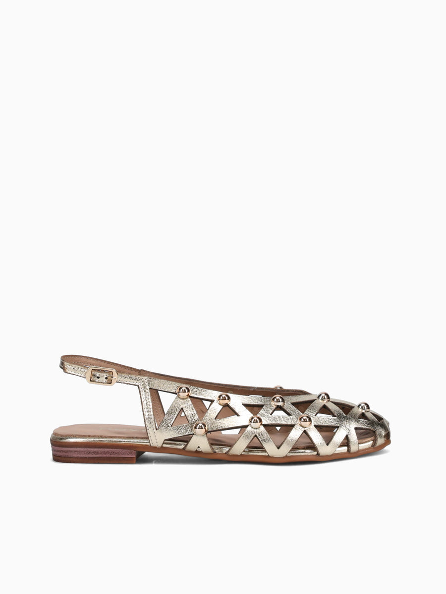 Asli Gold Leather Gold / 36 / M