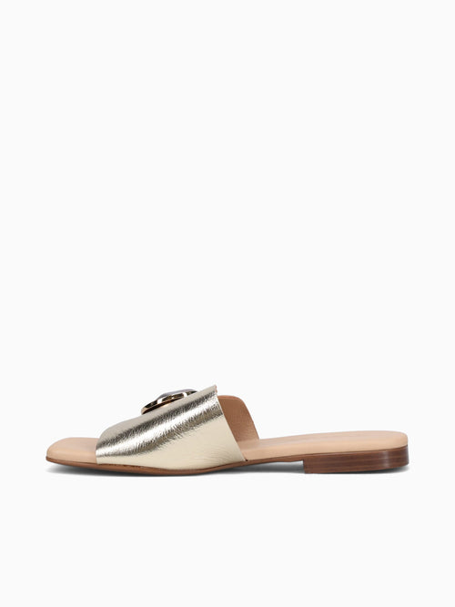 Ilay Gold Leather Gold / 36 / M