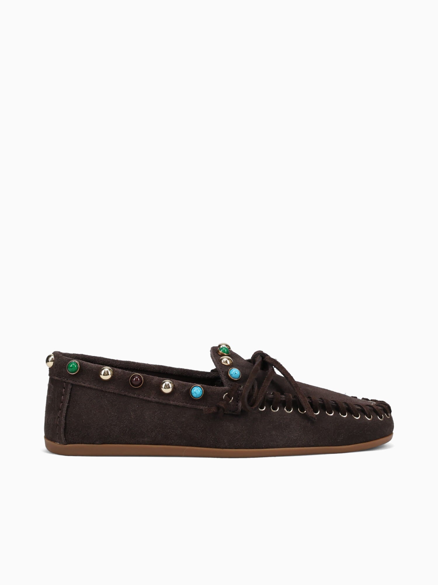 Azra Mogano Suede Dark Brown / 36 / M