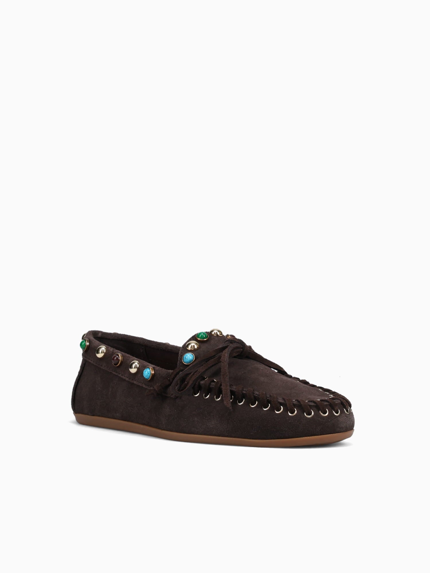 Azra Mogano Suede Dark Brown / 36 / M