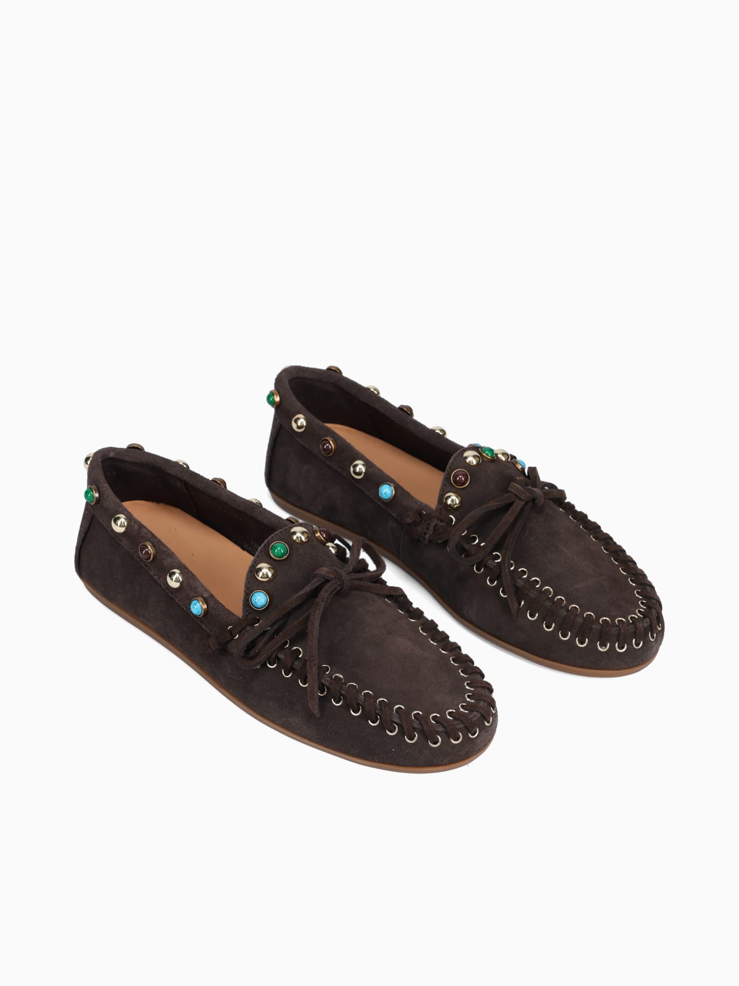 Azra Mogano Suede Dark Brown / 36 / M