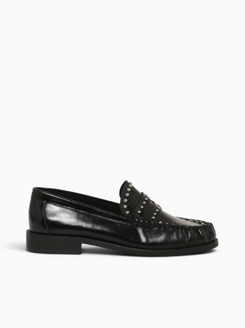 Miray Oily Black Leather Black / 36 / M