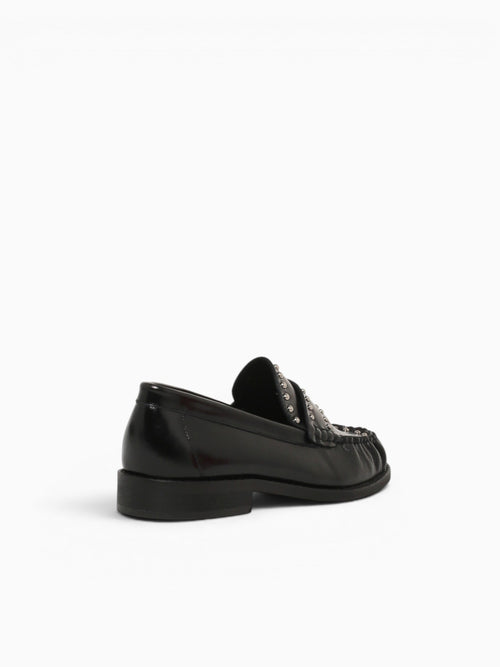 Miray Oily Black Leather Black / 36 / M