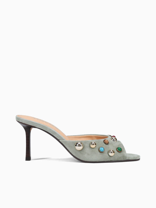 Yesim Sage Suede Green / 36 / M