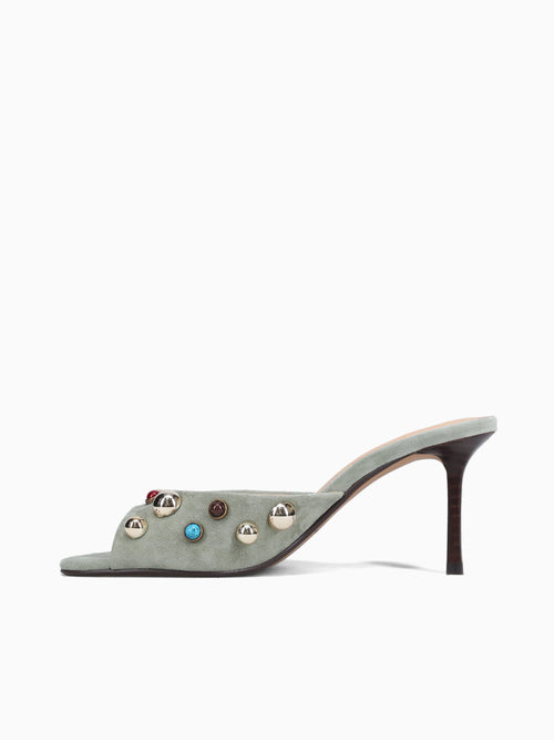 Yesim Sage Suede Green / 36 / M