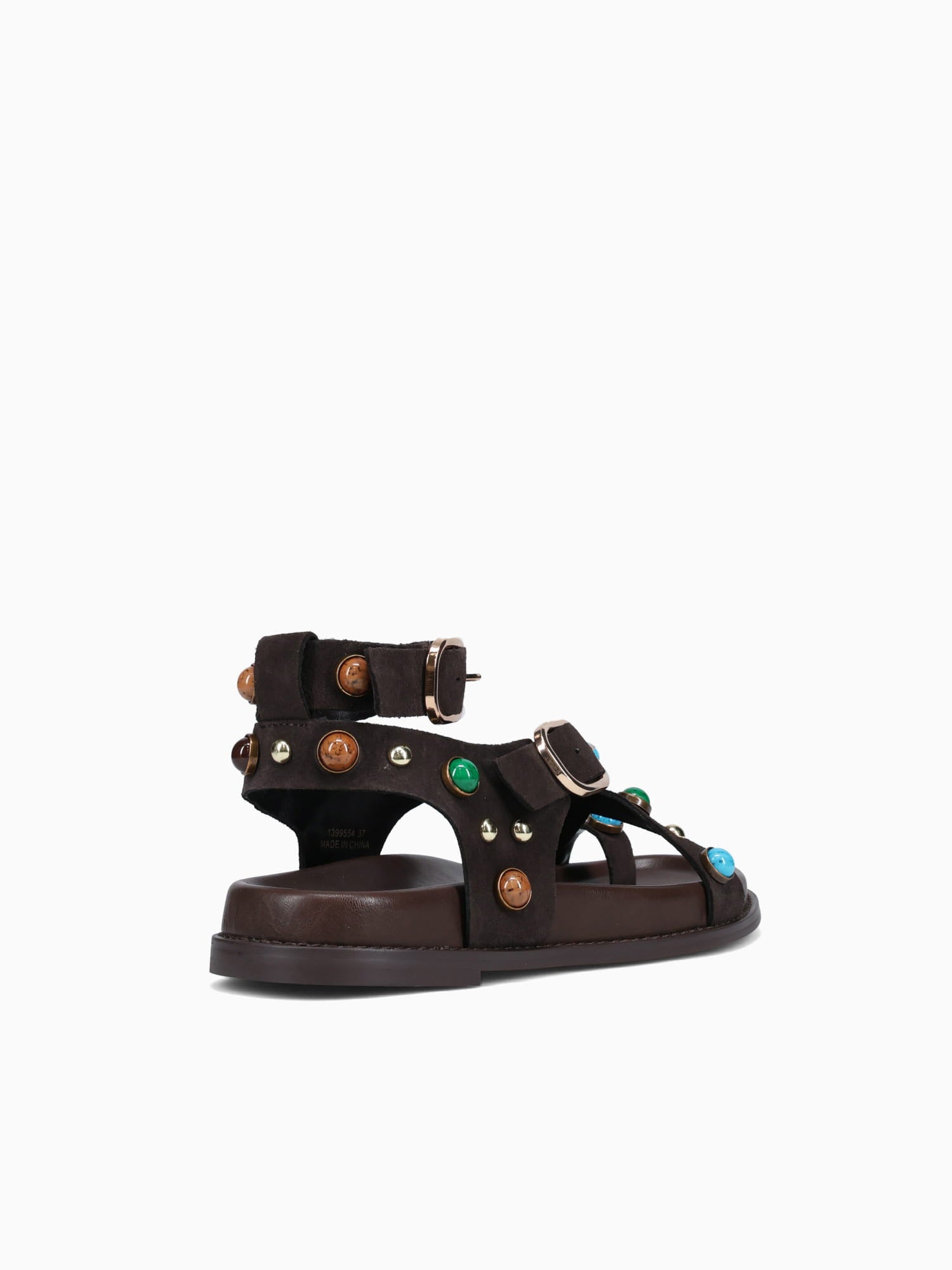 Lale Mogano Suede Dark Brown / 36 / M