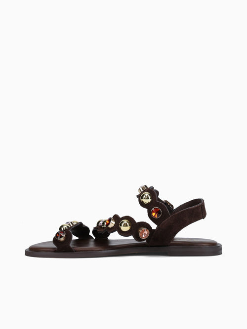 Elmas Mogano Suede Brown / 36 / M
