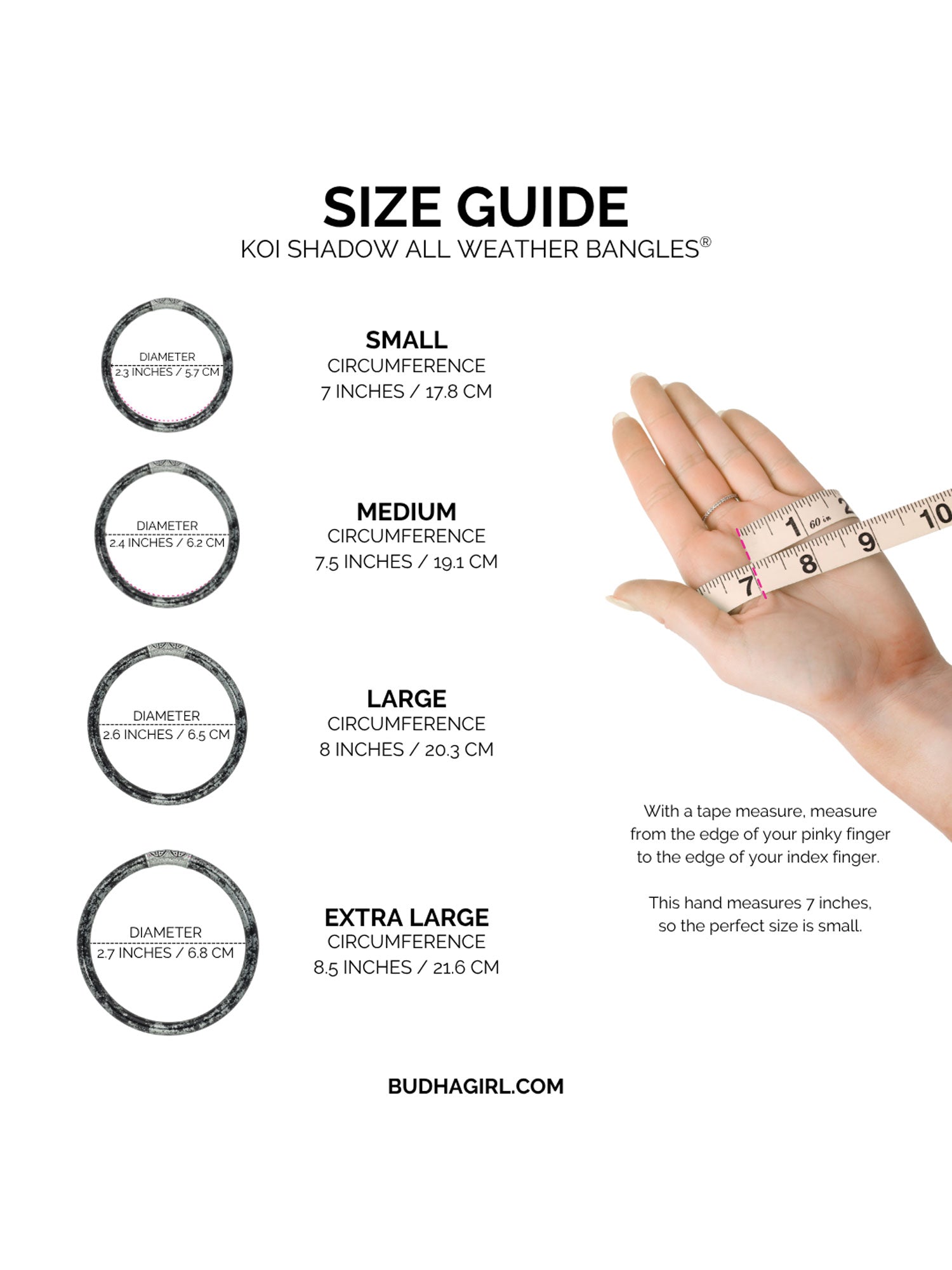 Koi Marble All Weather Bangles Pewter / S