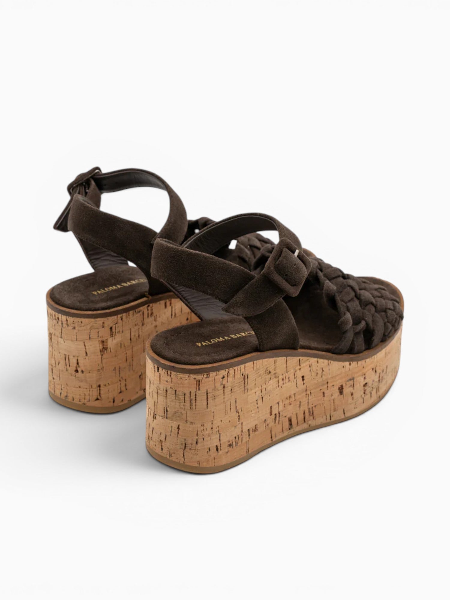 Ressy Chocolate Suede Dark Brown / 36 / M