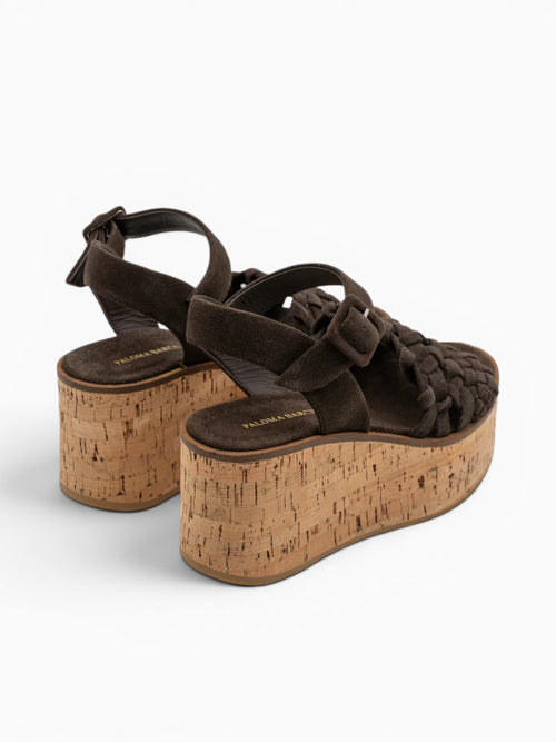 Ressy Chocolate Suede Dark Brown / 36 / M