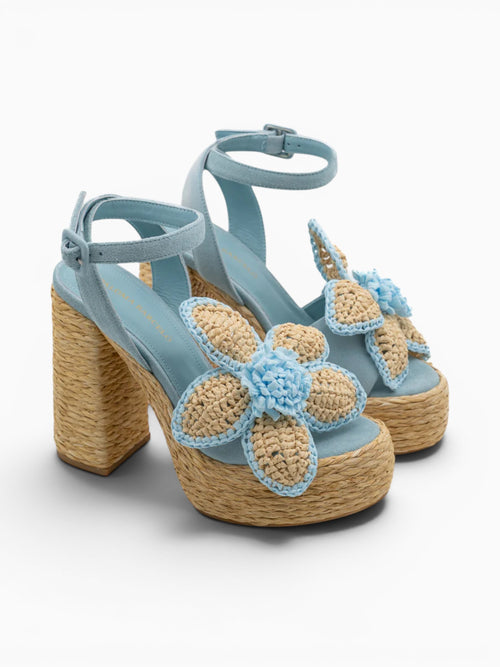 Tracy Sky Suede Light Blue / 36 / M