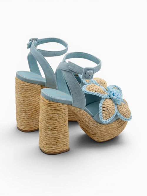 Tracy Sky Suede Light Blue / 36 / M