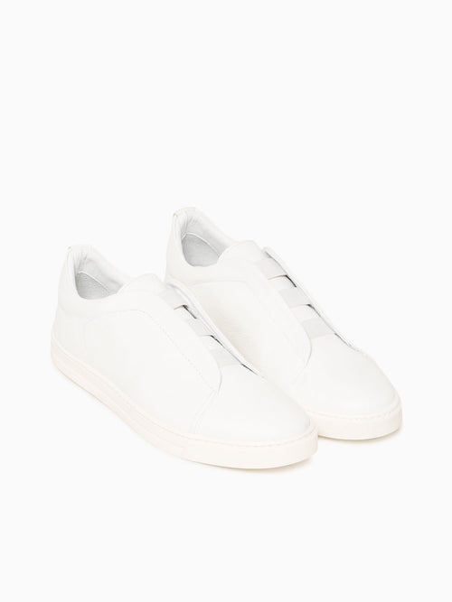 Selim White Analine Leather White / 41 / M
