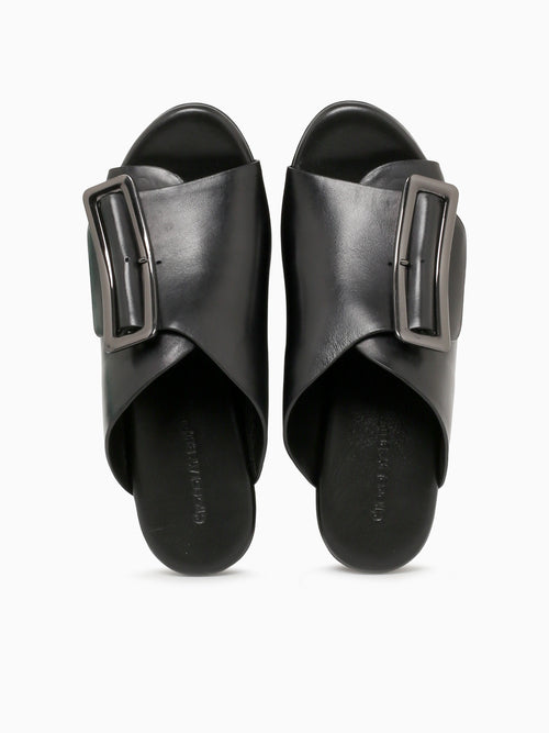 Yasha Black Leather Black / 6 / M