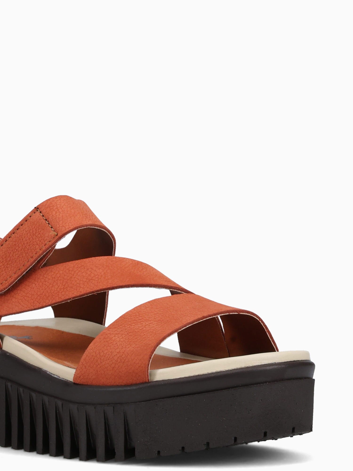 1573 Dark Orange Brown Lea Orange / 36 / M