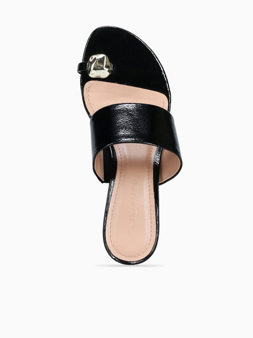 Encore Black Verniz Show Black / 5 / M