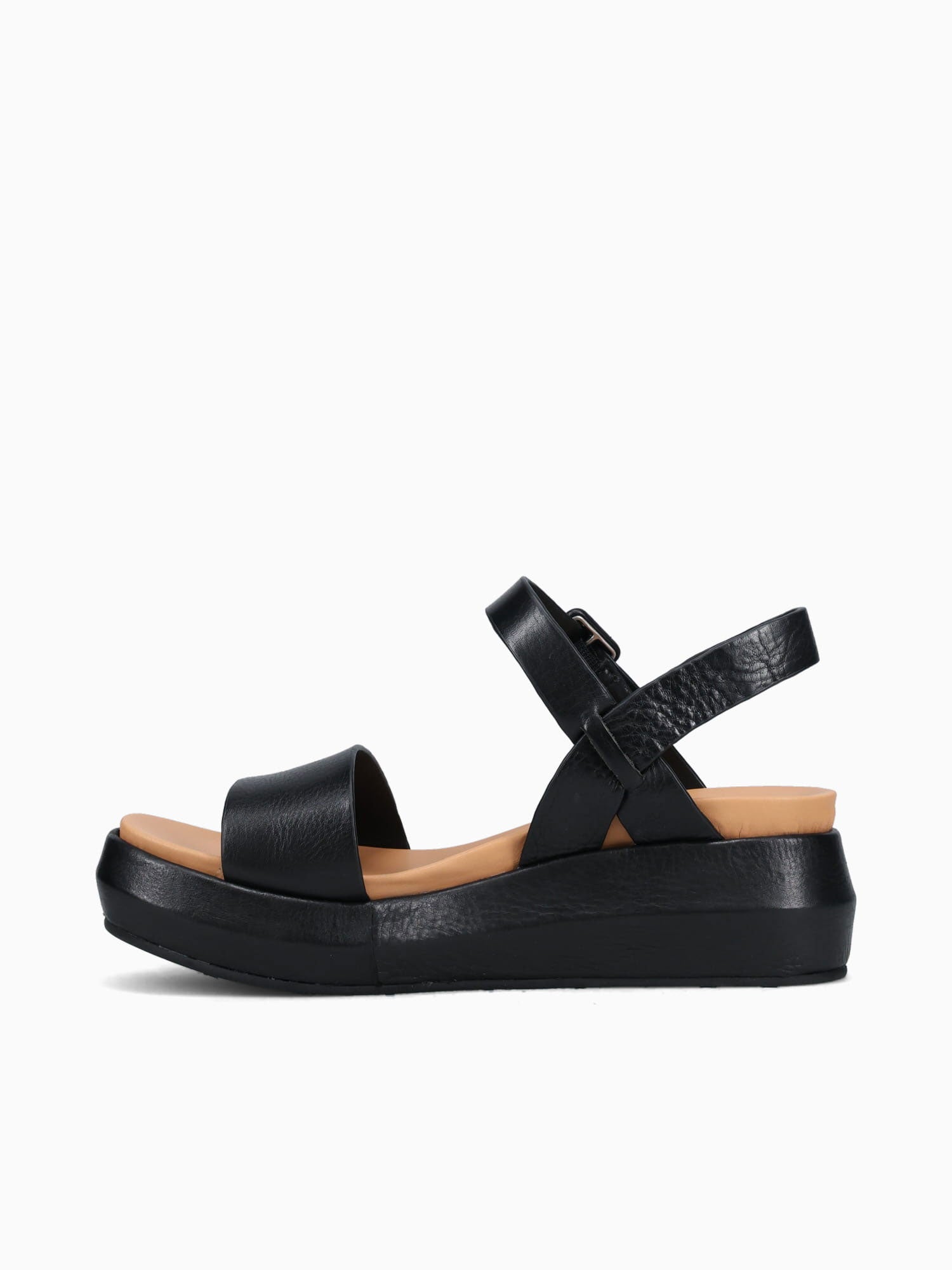 Hallie Black Leather Black / 6 / M