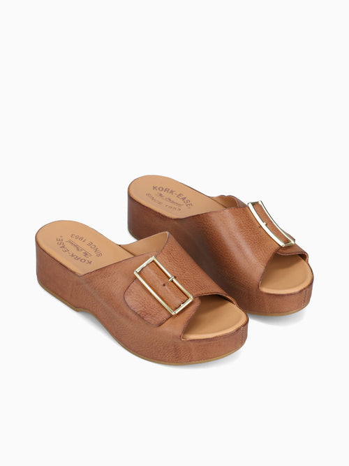 York Brown Leather Brown / 5 / M