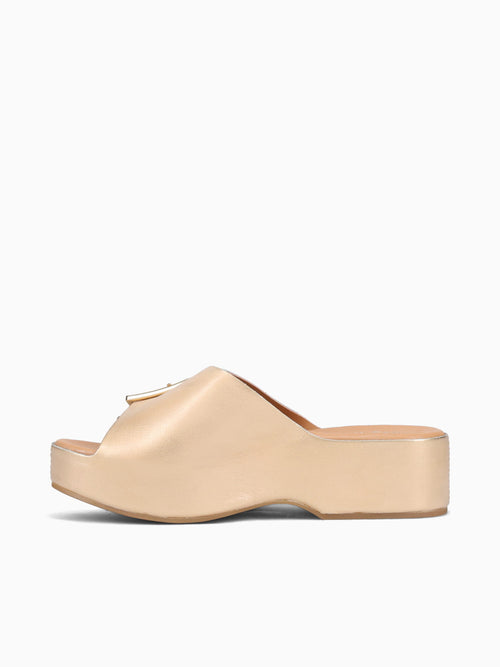 York Gold Leather Gold / 6 / M
