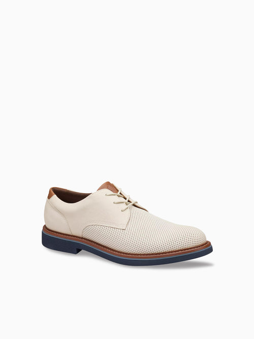 Tyson Plain Toe Ivory Nobuck Off White / 8 / M