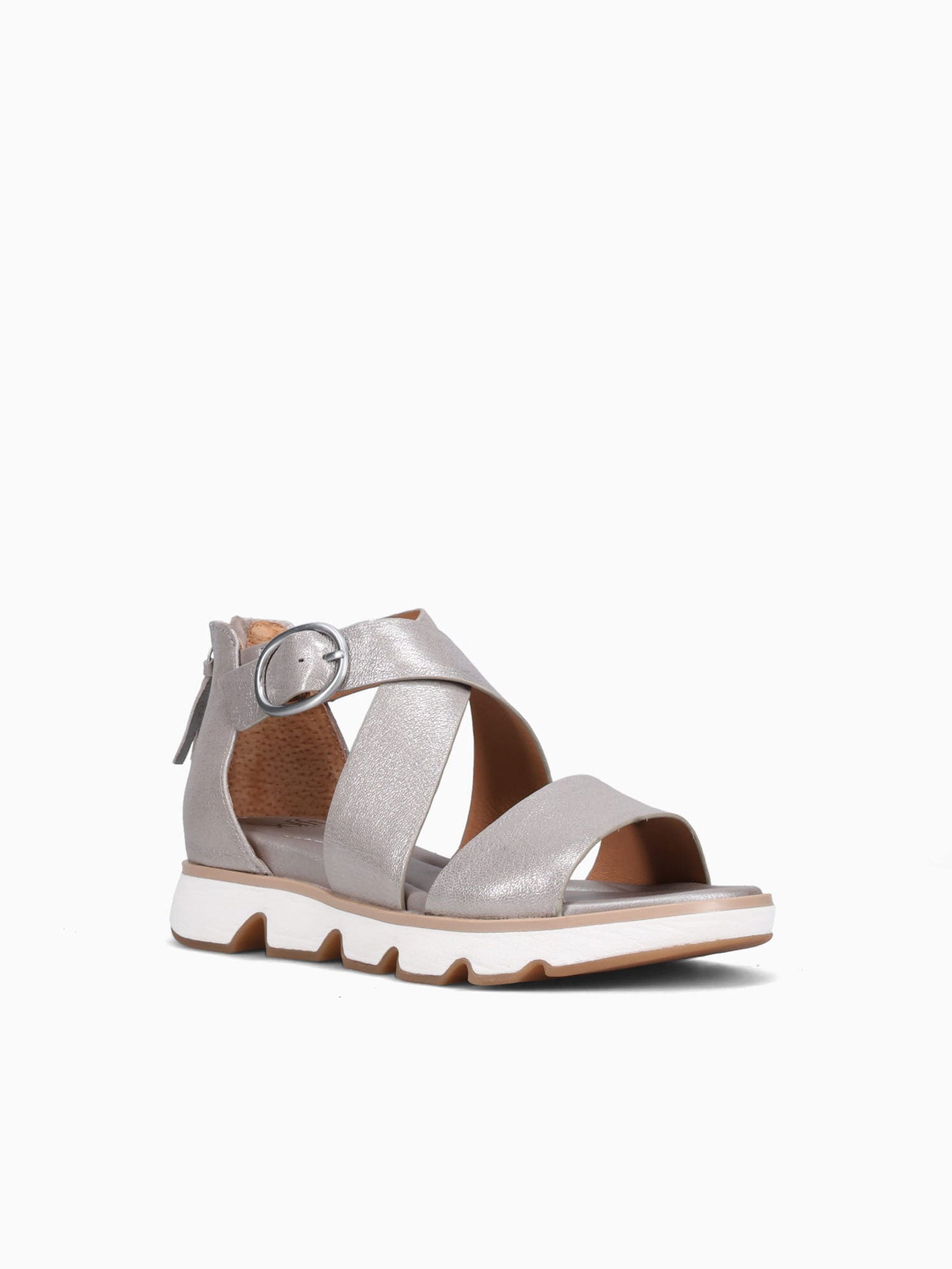 Mackenna Silver Leather Silver / 6 / M