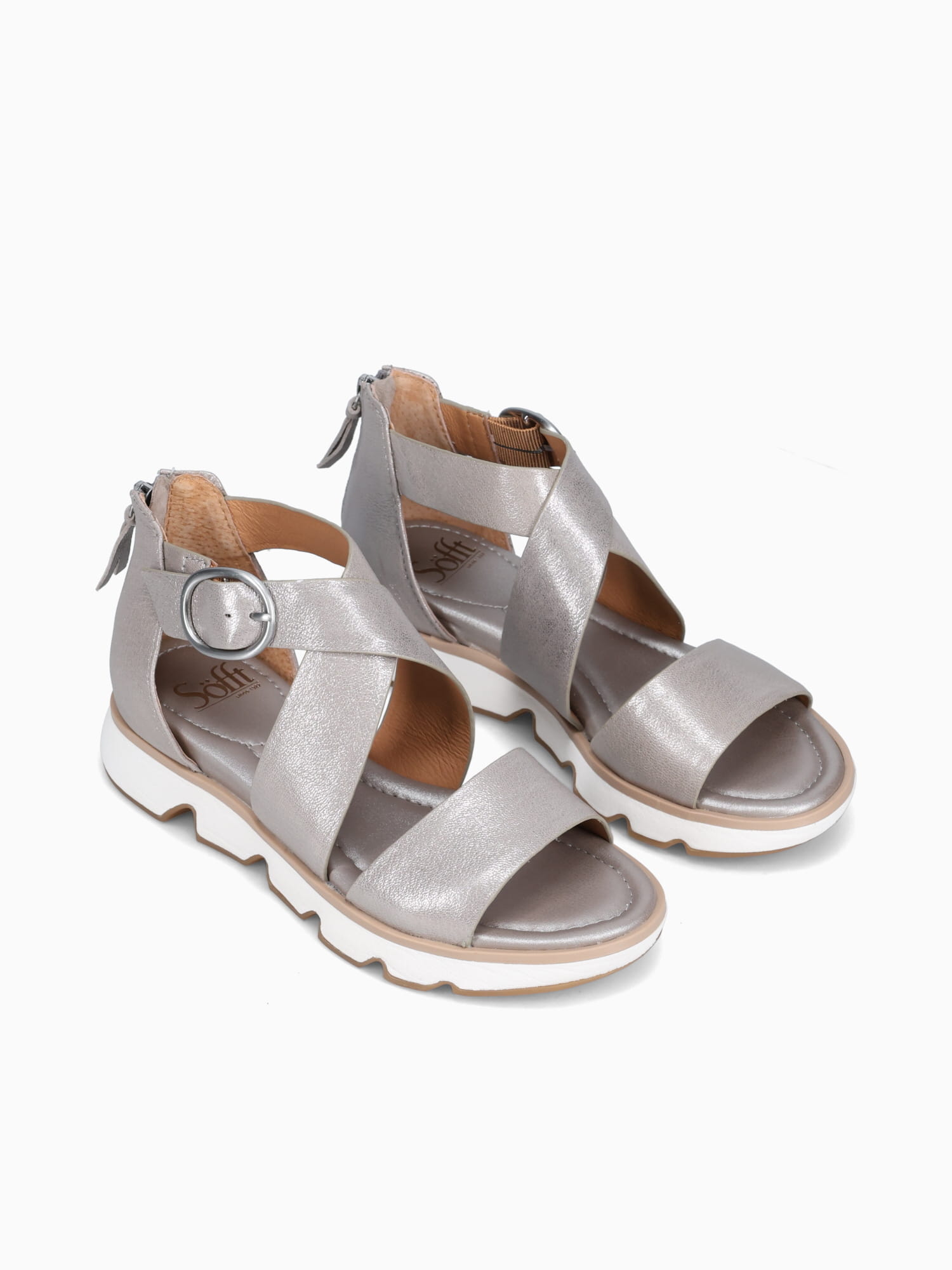 Mackenna Silver Leather Silver / 6 / M
