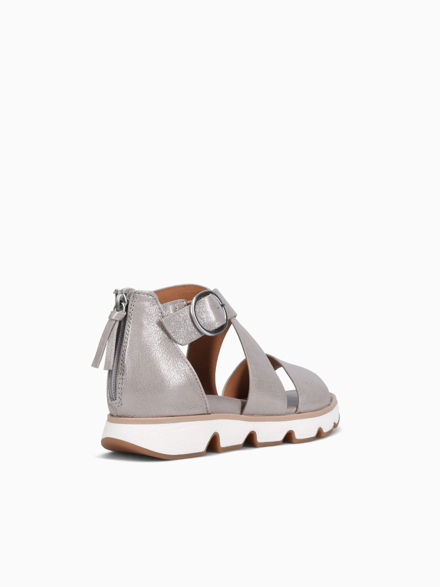 Mackenna Silver Leather Silver / 6 / M