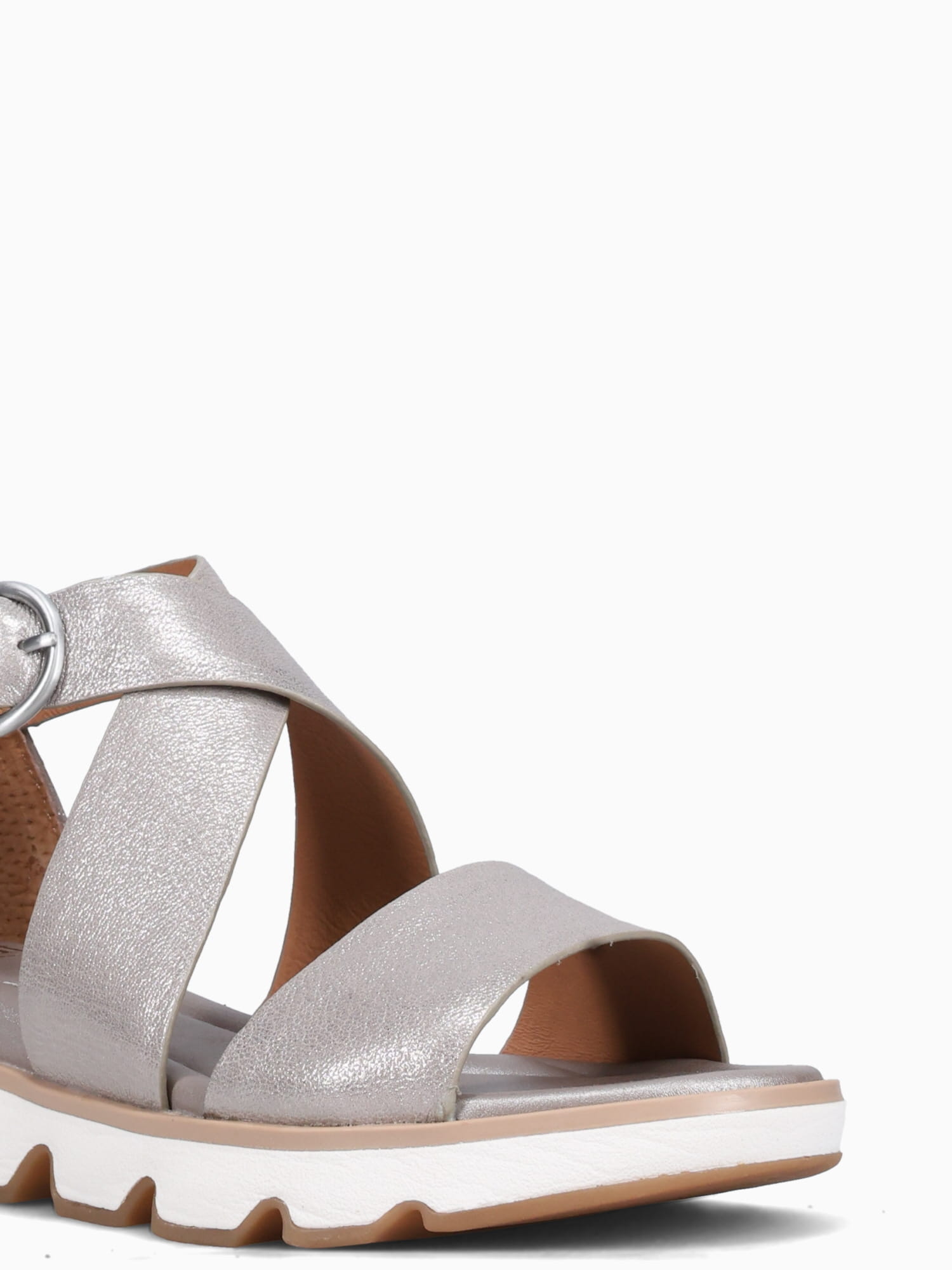 Mackenna Silver Leather Silver / 6 / M