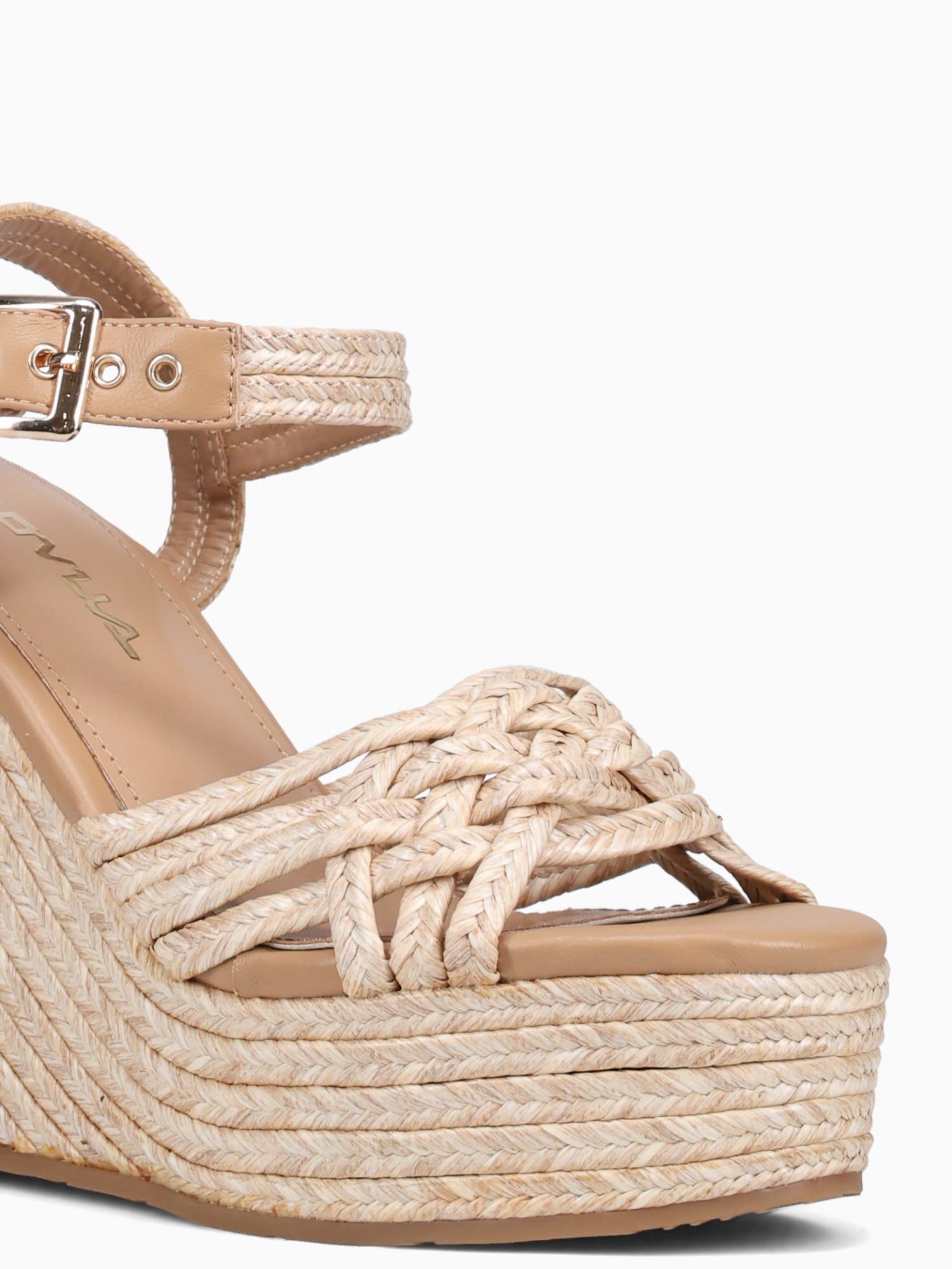 Nubia Camel Raffia Brown / 5 / M