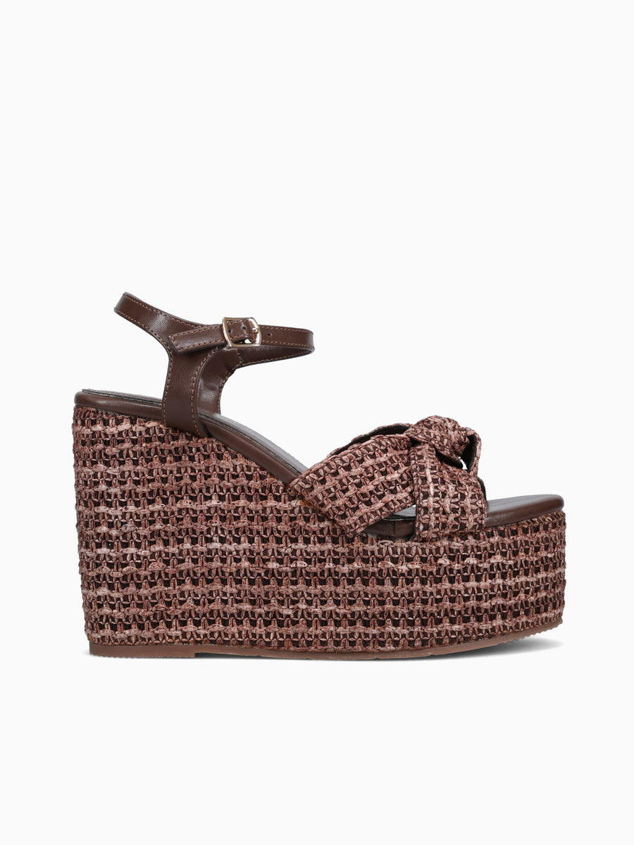 Naiza Coffee Raffia Brown / 5 / M