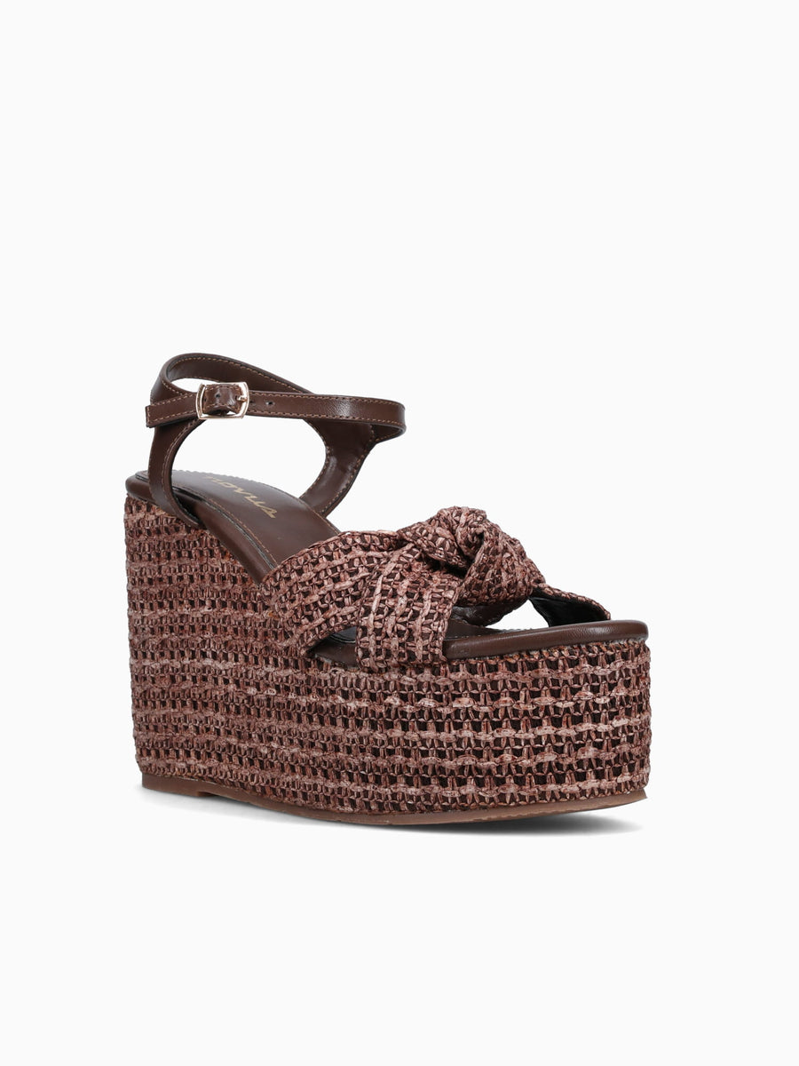 Naiza Coffee Raffia Brown / 5 / M