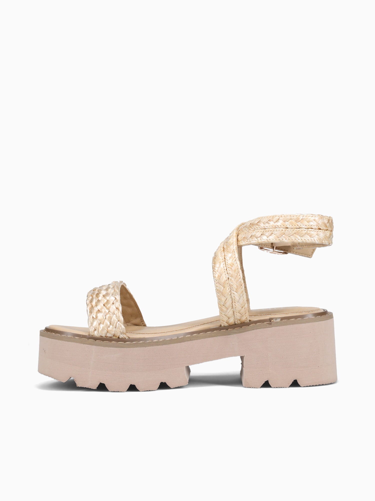 Shani Beige Raffia Beige / 5 / M
