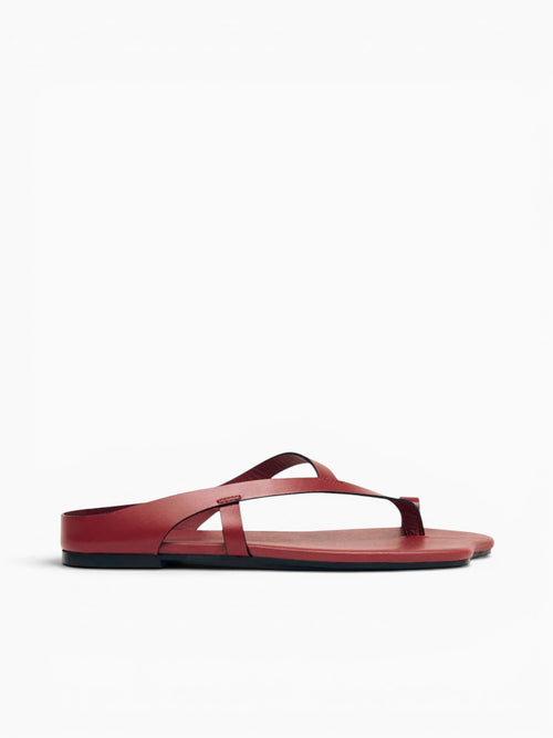 Dawn Red Leather Red / 36 / M