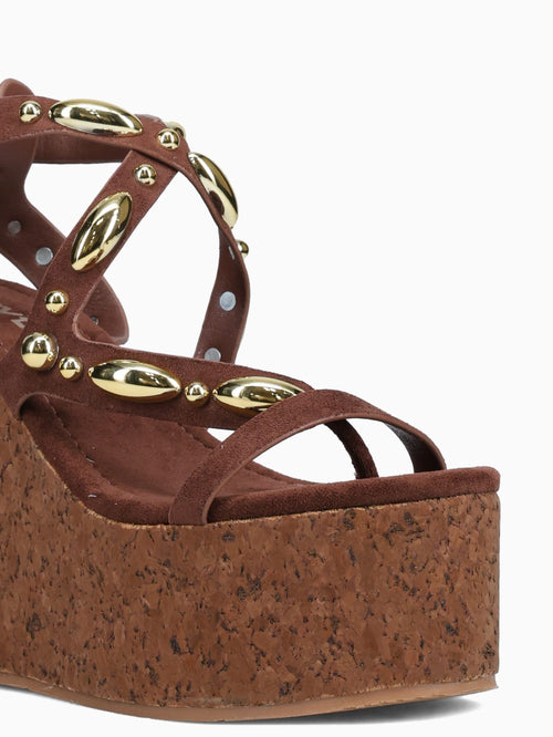 Anukis Brown Suede Brown / 5 / M
