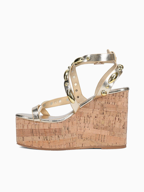 Anukis Lt Gold Suede Gold / 5 / M