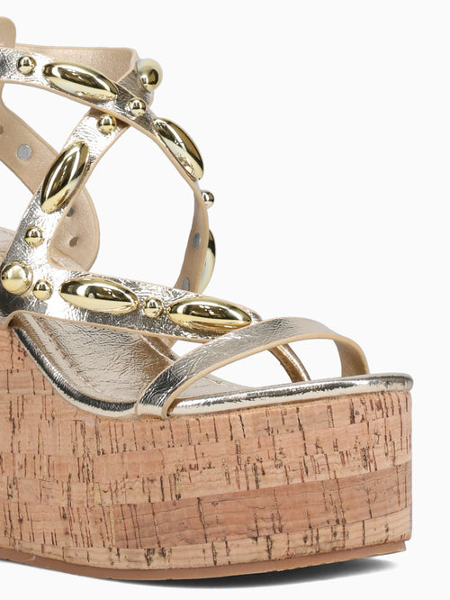 Anukis Lt Gold Suede Gold / 5 / M