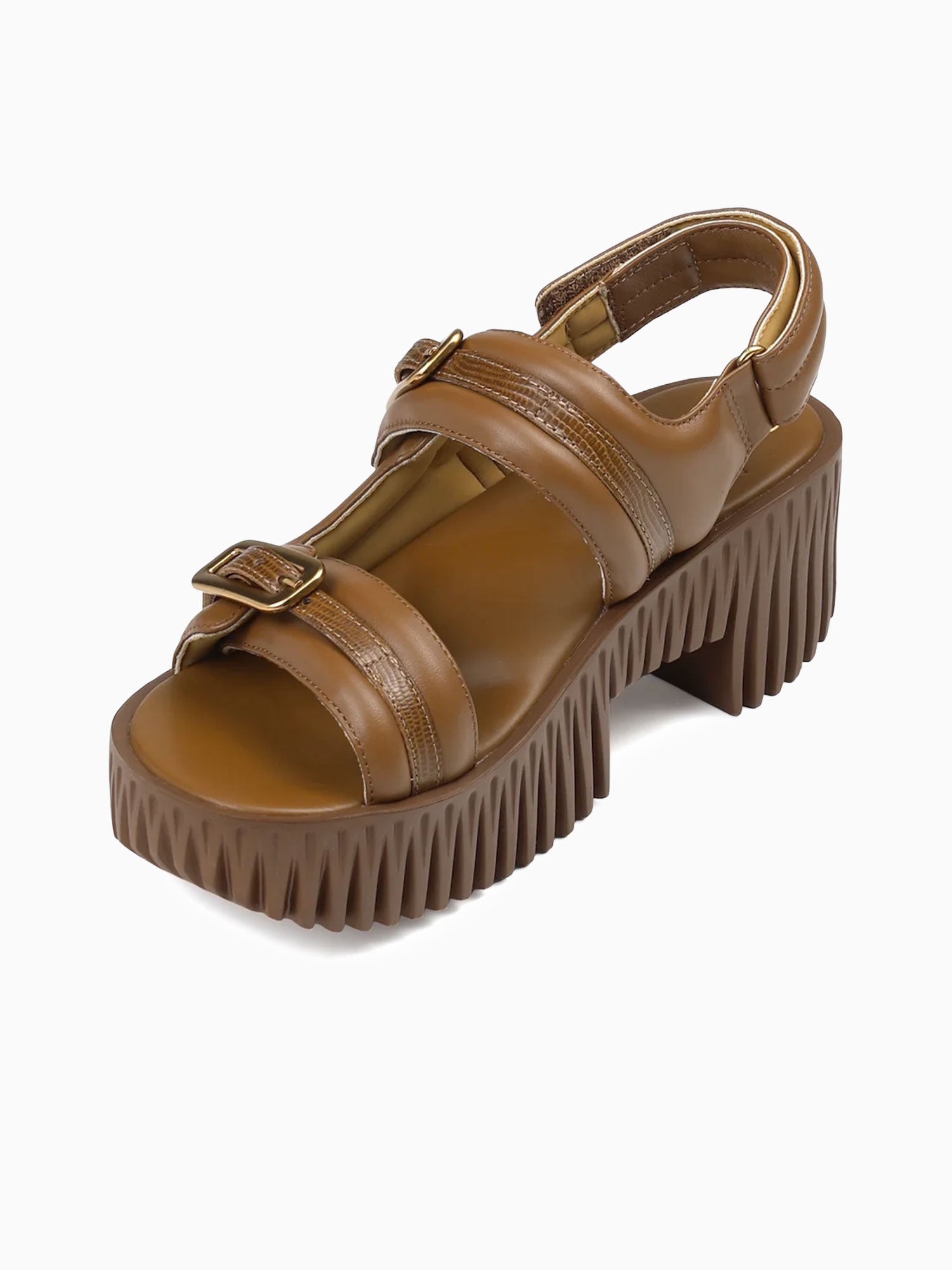 Plia Kiko Brown Leather Brown / 36 / M