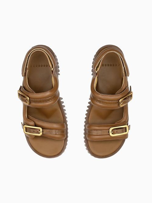 Plia Kiko Brown Leather Brown / 36 / M