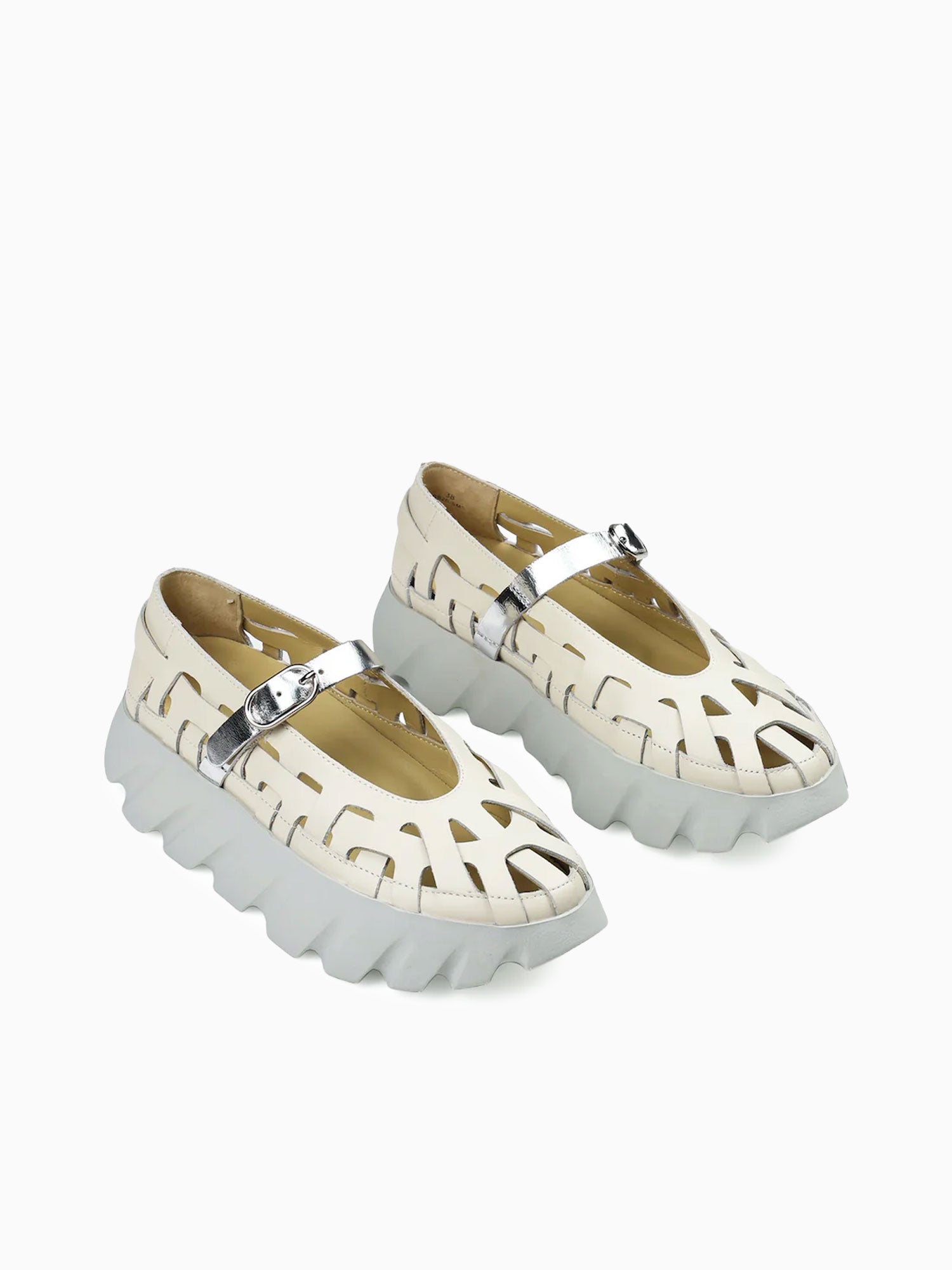 Tura Lex Cream Leather Beige / 36 / M