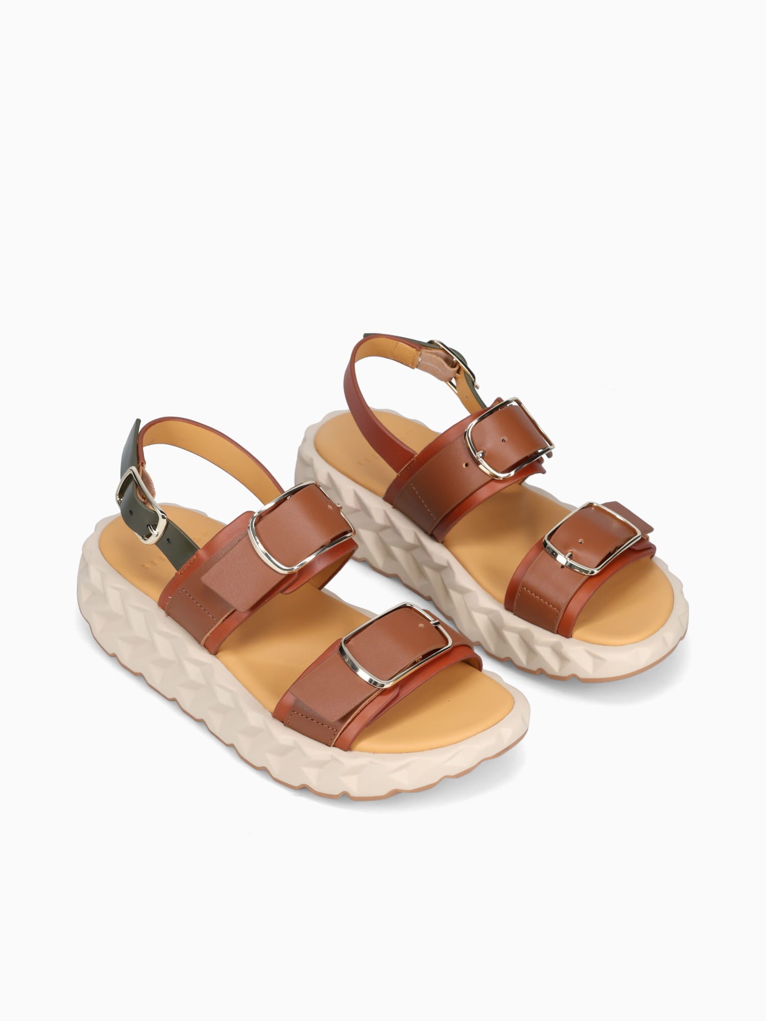 Jabara Sandy Brown Leather Brown / 36 / M