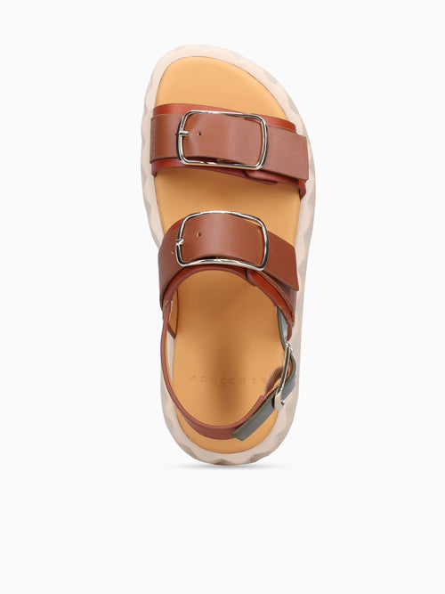 Jabara Sandy Brown Leather Brown / 36 / M