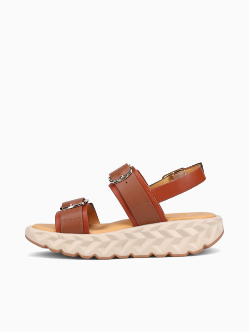 Jabara Sandy Brown Leather Brown / 36 / M