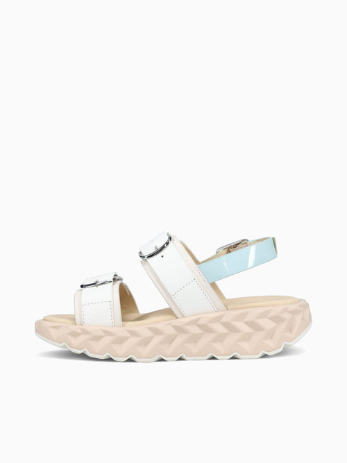 Jabara Sandy White Leather White / 36 / M
