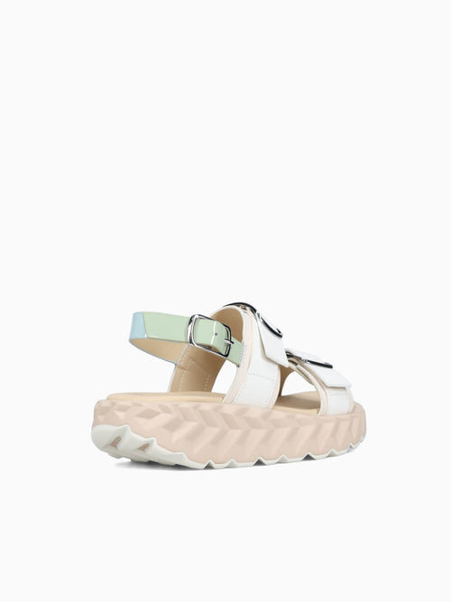 Jabara Sandy White Leather White / 36 / M